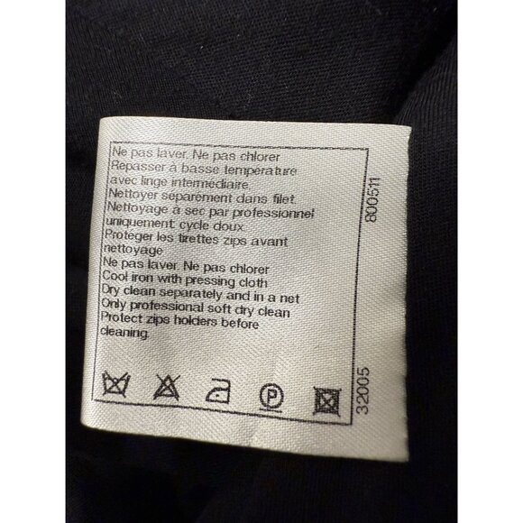 Chanel Silver Hooded Jacket Size 36 Polyester & Modal Italy - Picture 5 of 13